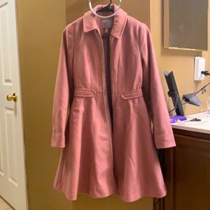 Mauve colored ASOS Coat US size 0